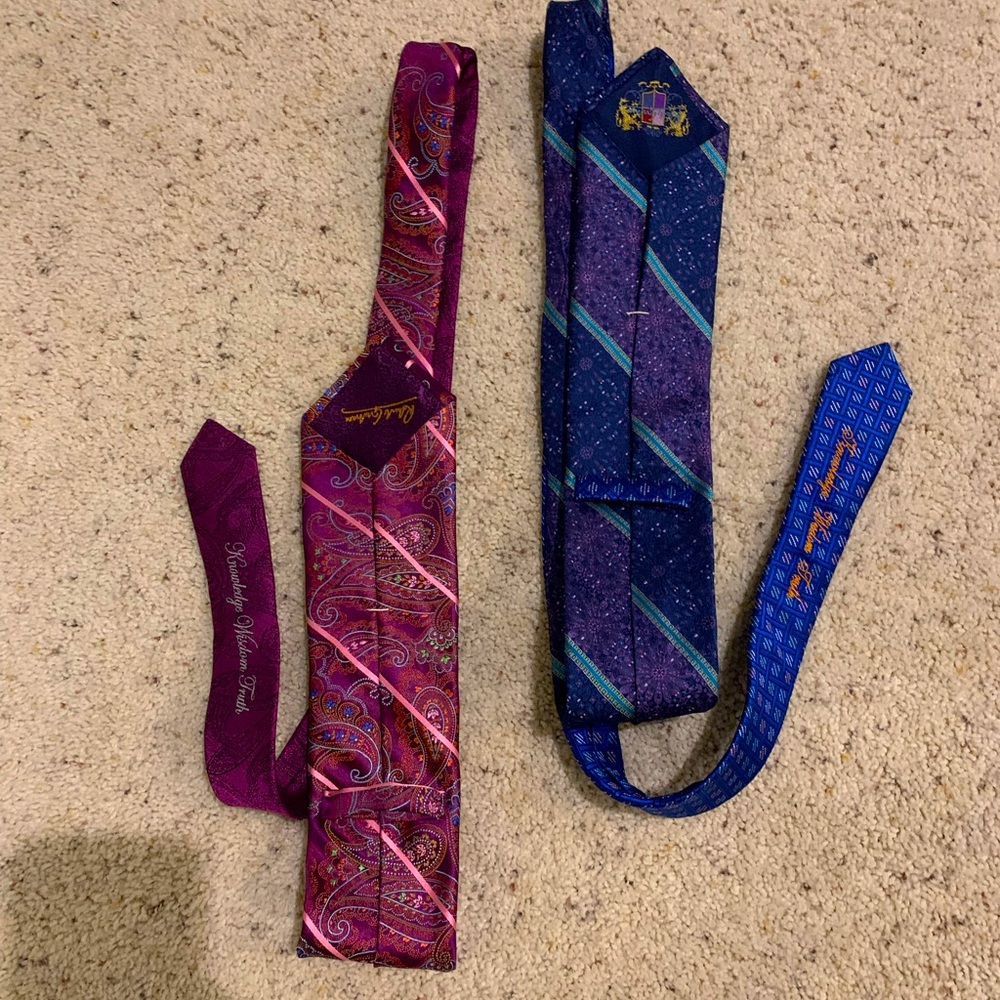 To Robert Graham ties never worn brand-new goodbye one for $85 169.